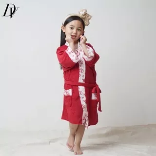 Kimono Handuk Anak/Kimono Handuk Anak Perempuan Medium (4-5 Tahun) Murah Sangat Cantik, Imut, Lucu, Lembut dan Nyaman Banget