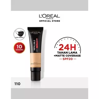 L'Oreal Foundation Infallible 24H Matte 110 Rose Vanilla 106398348