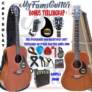 Gitar Elektrik Cort 7545r Paket Lengkap