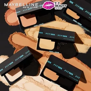 Maybelline Fit Me Matte and Poreless 24HR Oil Control Powder Foundation (Full Coverage & Tahan lama)
