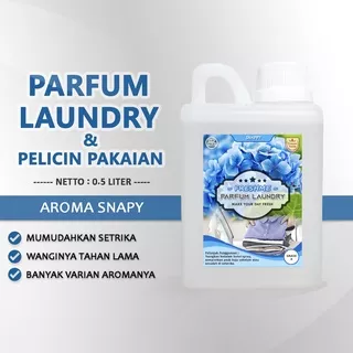 Parfum Laundry Aroma SNAPPY, Pengharum Laundry tahan lama 500 ML [COD]