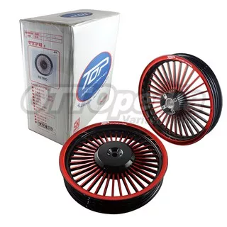 Velg Pelek Racing Tapak Lebar Top Retro Motor Vario 110 Beat Scoopy 14-215/250