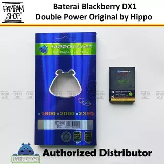 Baterai Hippo Double Power Original Blackberry D-X1 DX1 Bold 9500 9520 9530 9550 Storm Ori BB Batre