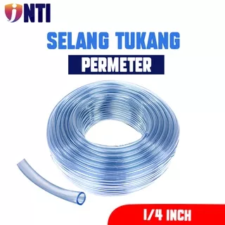 selang air tukang / selang air horizontal kecil 1/4 permeter / selang waterpass aquarium permeter