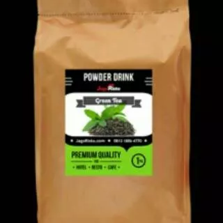 GREEN TEA BUBUK MINUMAN | Bubble Powder Drink Jagorista 1 kilo
