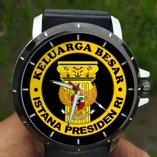 Jam Tangan Custom Keluarga Istana Presiden Logo