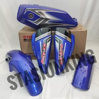 Bodi set rx king 2004 biru full set tangki spakbor rx-king