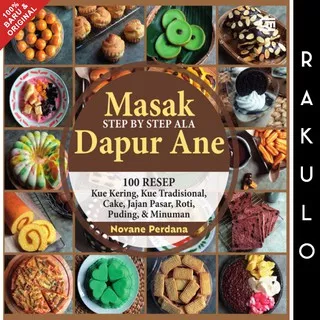 Gramedia Depok - Buku Masakan SBS ala Dapur Ane: 100 Resep Kue kering, kue tradisi (GTB 50)(ARSIP)