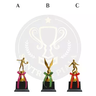 Piala Trophy Figur Bola Voli Garuda Sepak Bola