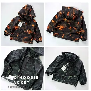 JAKET ANAK IMPORT HOODIE CAMO PREMIUM JACKET LAKI LAKI/COWOK BAHAN PARASUT TASLAN ANTI AIR DAN HUJAN DISKON MURAH