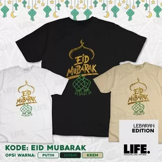 Baju Lebaran Edition - Kaos Ramadhan Distro Simple Keren Lucu Unik - Unisex Katun Kombed 30s - Print DTF