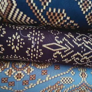 Kain katun batik prada meteran motif terbaru (0.5m)
