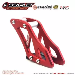 tensioner stabiliser rantai scarlet mx series klx 150 crf 150 d tracker 150