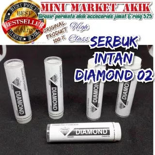 SERBUK INTAN PENGKILAP BATU CINCIN MERK DIAMOND O2.