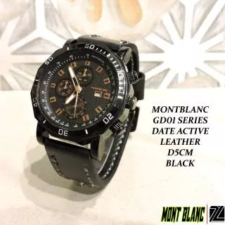 Promo MONTBLANC GD01 SERIES ,date active ,diameter 5cm(big). Banyak warna