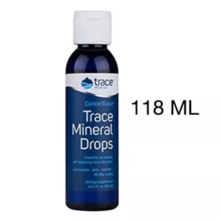 Concentrace Trace Mineral Drops 4 oz 118 ml 2000 drops 120 ml