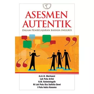 buku Asesmen Autentik dalam Pembelajaran Bahasa Inggris