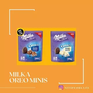 NEW!!!! MILKA OREO MINIS WHITE/CHOCO ORGINAL