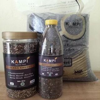 Beras Hitam Organik Kampi Organic Black Rice 5Kg Kemasan 5 Kg Healthy Food