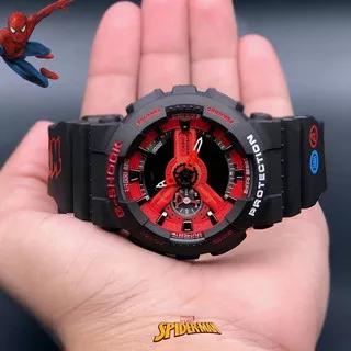 G Shock A110 Spiderman / Jam Tangan Pria / Jam Tangan G Shock / Jam Tangan Anime / G Shock GA-110