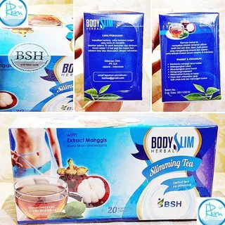 Body Slim Herbal Slimming Tea DEPKES ( BSH TEA ) / Pelangsing Slimming Penurun berat badan ori asli