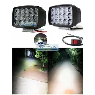 Lampu Tembak Sorot LED Motor Work Light Cree 15 mata /15LED 12VOLT