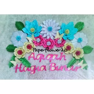 Paket paper flower murah