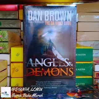 BUKU NOVEL TERJEMAHAN: ANGELS & DEMONS (SOFT COVER) UC-79 135