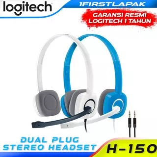 Logitech H150  Dual Jack Stereo Headset Original Headset dengan Mikrofon