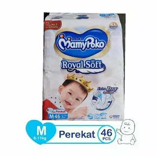 MamyPoko M46 Royal Soft Popok bayi M46 Perekat Mamy Poko Extra Dry/ mamypoko Perekat M46