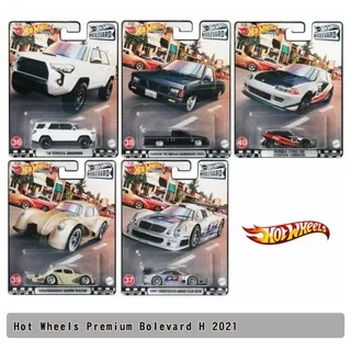 Hot Wheels Boulevard H 2021 Paket 5pcs - Hot Wheels Premium