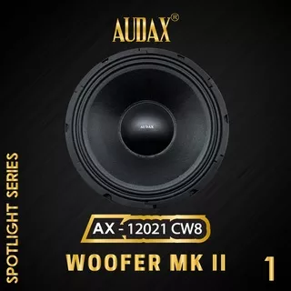 Audax - Speaker Pasif 12 AX-12021 CW8 Spotlight Series Woofer MK II