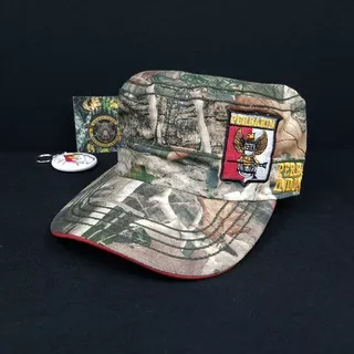 TOPI CAMO ARMY - BASEBALL CAP - TOPI BERBURU HUNTING - MOSSY OAK OBSESSION