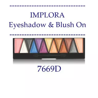 Implora Eyeshadow & Blush On 7669D