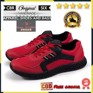 GOP1228 Sepatu SNEAKERS SPORTS Olahraga Pria Trendy Original Brand bahan dijamin berkualitas