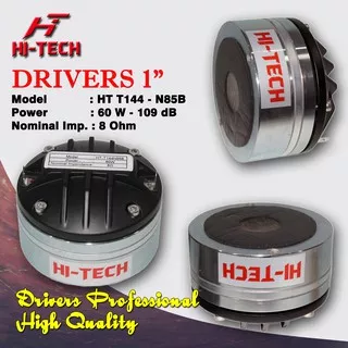 Driver Tweter Speaker 3 In (HT-T144-N85B) HI-Tech Original / Twiter Speker 3 / Drive Tweeter 3 Inch