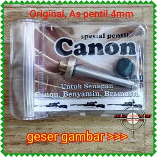 Pentil - Valve tabung angin Ori canon - benjamin - franklin as 4mm