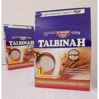 Talbinah - Tepung TALBINAH Talbina Al Khodry Resep Thibb Nabawy Isi 500gr Tepung Gandum Talbinah 100% Original