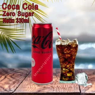 Coca-Cola Zero / Bebas Gula / 330ml / Soft drink