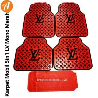 Karpet Mobil LV Merah 5in1 / Karpet Mobil