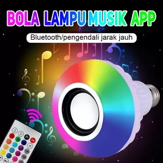 COD?2 in 1 LAMPU SPEAKER BLUETOOTH LAMPU MUSIC RGB BOHLAM SPEAKER BOLA LAMPU SPEAKER WIRELESS