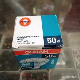 Lampu Halogen Mangkok Philips Osram 12V 12 volt 50w 50 watt MR16 Alat Medis Laboratorium