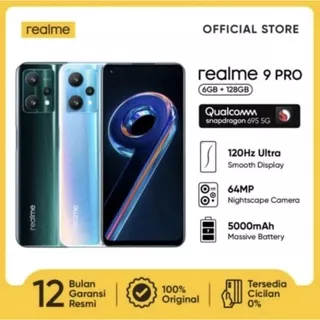 Realme 9 Pro 5G Nfc 8/128GB garansi resmi