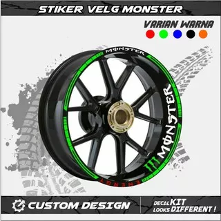 STICKER MOTOR STIKER LIST VELG KAWASAKI NINJA MONSTER