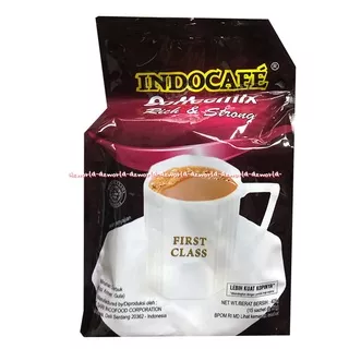 Indocafe Coffeemix 15sachet Rich & Strong First Class Lebih Kuat Kopinya Kopi Indo Cafe Coffe Mix