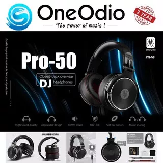 Oneodio Gaming Headphone Headset Studio Pro DJ with Mic - Pro-50