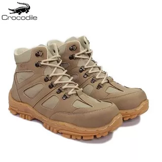 SAFETY BOOTS Crocodile Endure Sepatu Boots Pria Safety / Tracking Hking Touring - Ujung Besi COD