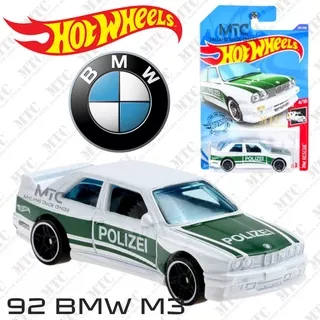 Hot Wheels 92 BMW M3 Polizei Lot M 2020