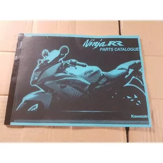 Buku Part Katalog Katalogue Catalogue Catalog Copian Kawasaki Ninja 150 RR 2012