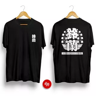 Kaos SUZURAN HIGH SCHOOL CROWS ZERO EXPLODE GENJI TAKIYA SERIZAWA BOUYA BANDO / Kaos Distro / DJA